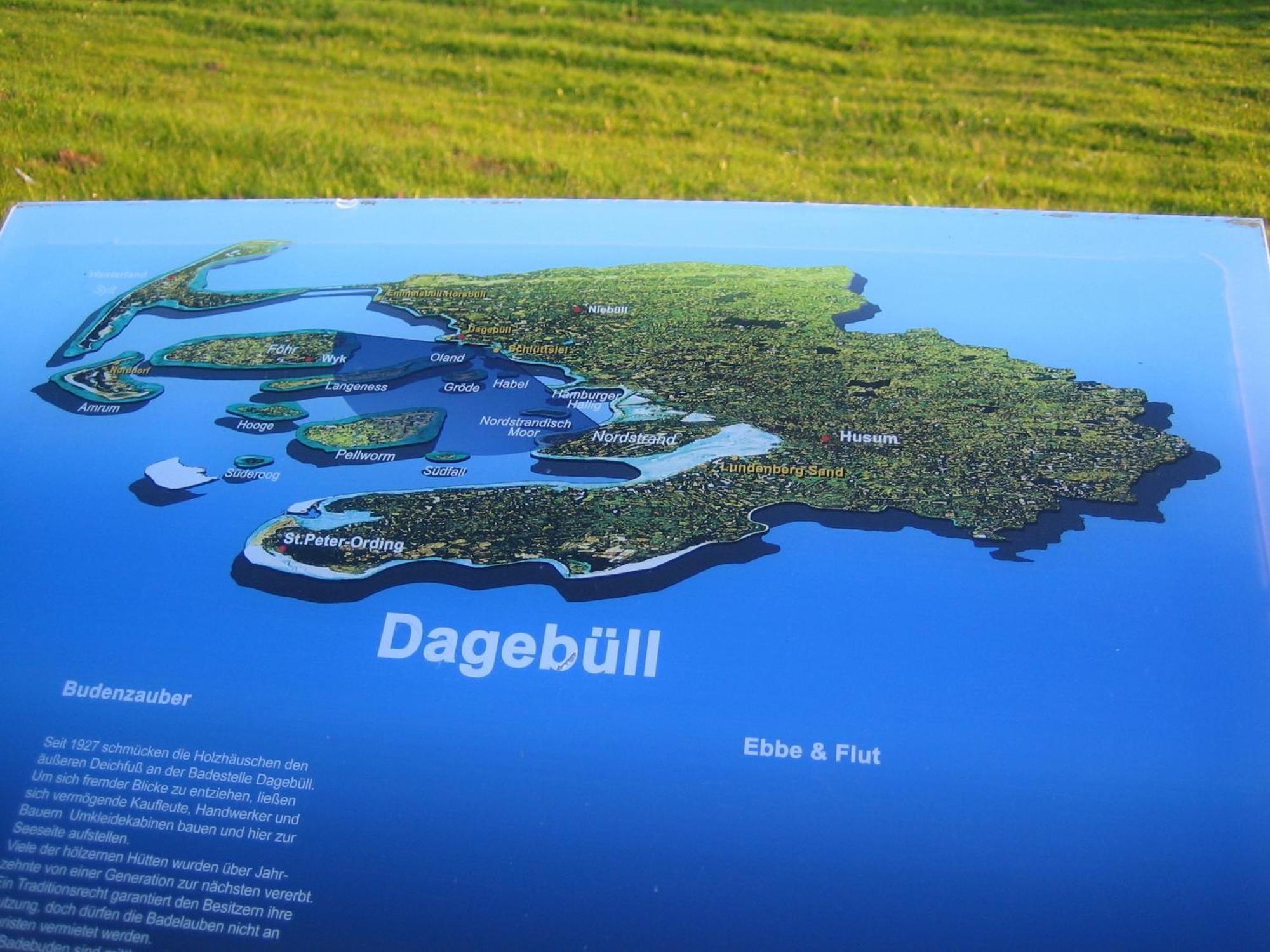 Haus Halligblick, Ferienwohnungen am Wattenmeer, Whg Hamburger Hallig Dagebüll Exterior foto